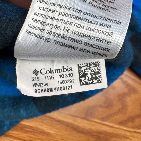 Columbia Sportswear Steens Mt Overlay Hooded Fleece Toddler Jacket Sz 18-24M - Picture 8 of 8
